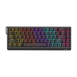 Клавіатура Ajazz NacodeX NK68 V2 Red Switch LED USB UA Black (NK68-V2-R-S-B)