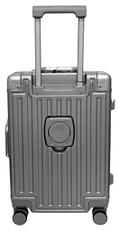Валіза маленька для ручної поклажі S Madisson Snowball 66503 S 53x37x22 см 100% полікарбонат Срібний - мініатюра 7