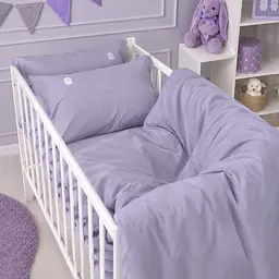 Дитяча постільна білизна MIRSON LITTLE KIDS Poplin Edition Bobby the Sheep Light Gray 110х160см (2200013086437)
