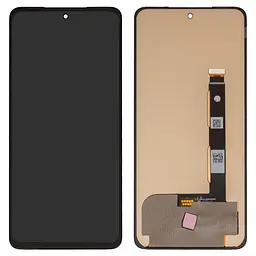 Дисплей для Motorola Moto G52, чорний, без рамки, ., (OLED)