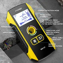 Детектор прихованої проводки FNIRSI WD-01 yellow - мініатюра 8