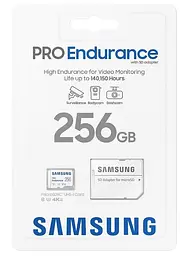 Карта пам'яті Samsung microSDXC 256GB C10 UHS-I R180MB/s PRO Endurance + SD (MB-MJ256KA/EU) - мініатюра 3