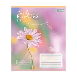 Зошит 1 вересня Tender Flowers А5 60 аркушів лінія (768083), в асортименті - мініатюра 5