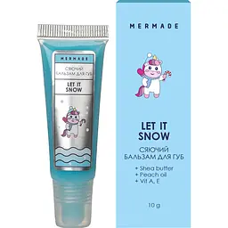 Бальзам для губ Mermade Let it snow сяючий 10 мл (MRL0013) - мініатюра 2