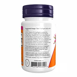 Вітамін Д-3, VIT D-3 2000 IU - 120 sgels - мініатюра 3
