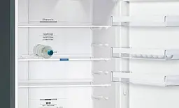 Холодильник Siemens KG49NXX306 203х67х70см 2 двери холодильное отделение 330 л морозильное отделение 105 л A++ NF Черный нержавіюча сталь (KG49NXX306) - мініатюра 5