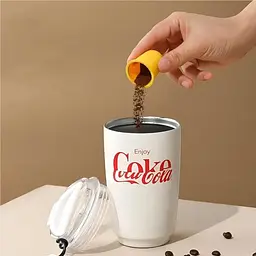Термокухоль GERM Mocha Series Coca-Cola 400ml White [GM127B50329] [153234] - мініатюра 2