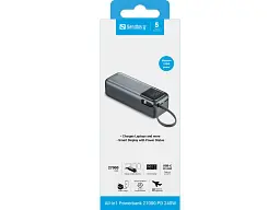 Універсальна мобільна батарея Sandberg All-in1 27000mAh PD 240W Grey (421-31) - мініатюра 5