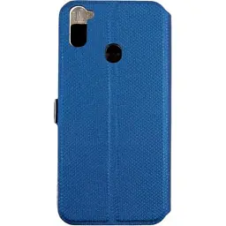 Чохол до мобільного телефона Dengos Flipp-Book Call ID Samsung Galaxy М11, blue (DG-SL-BK-260) (DG-SL-BK-260) - мініатюра 2