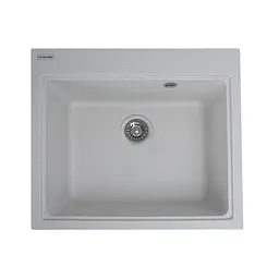 Кухонна мийка VALESO 5852 VESTA матова Біла в крапку (SP000047232)