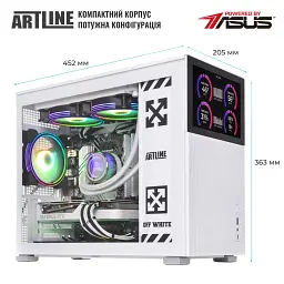 Комп'ютер Artline Gaming D31WHITE (D31WHITEv87) - мініатюра 7
