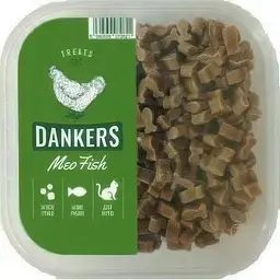 Ласощі для котів Dankers MeoFish М'які рибки для котів 100 г