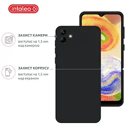 Чохол до мобільного телефона Intaleo SoftShell Samsung Galaxy A04 Black (1283126567063) - мініатюра 3