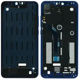Рамка дисплея Xiaomi Mi 8 Lite синя, Aurora Blue