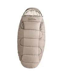 Спальник Naturehike PS200 (NH20MSD03) +9°С - правий - бежевий