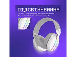 Навушники з мікрофоном Proove Gaming Glimmer (APP) White (WHGL00022017) - мініатюра 7