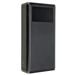 Зовнішній акумулятор Power bank XO PR124 40000 mAh із швидкою зарядкою та ліхтариком чорний - мініатюра 7
