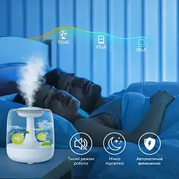 Аромадифузор зволожувач повітря з LED-підсвічуванням - мініатюра 5