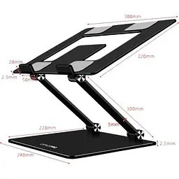 Підставка для ноутбука OfficePro LS111B Black [144442] - мініатюра 3