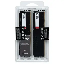 Модуль пам'яті для комп'ютера DDR5 32GB (2x16GB) 6000 MHz Fury Beast Black Kingston Fury (ex.HyperX) (KF560C36BBE2K2-32) - мініатюра 5