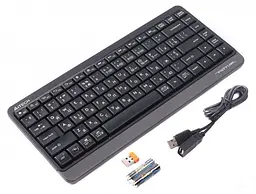 Клавіатура бездротова A4Tech FBK11 BT + Radio 2.4 чорна - мініатюра 2