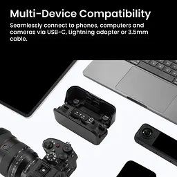 Бездротова мікрофонна система Insta360 Mic Pro (2TX+1RX) - мініатюра 12