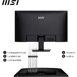 Монітор MSI PRO MP275Q - мініатюра 8