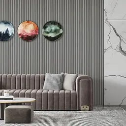 Рейка декоративна Sticker Wall WPC стінова 3000х165х23мм Сталева сіра SW-00001528 - мініатюра 10
