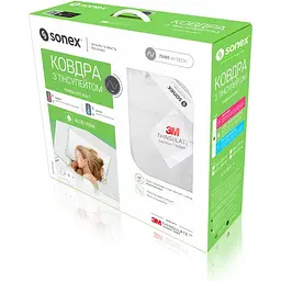 Набір Sonex Aloe Vera з тінсулейтом: ковдра 200х220 см + 2 подушки 50х70 см (SO102199) - мініатюра 11