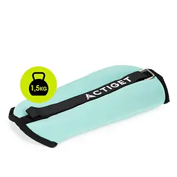 Обважнювачі-манжети для ніг та рук Actiget 2 x 1.5 кг ACT0129 Turquoise/Black - мініатюра 5