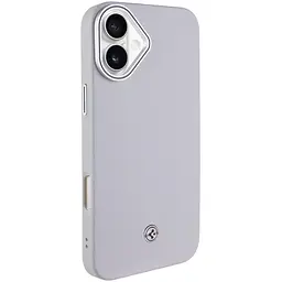 Чохол SGP PC+Leather with MagSafe для Apple iPhone 16 Plus (6.7) Grey