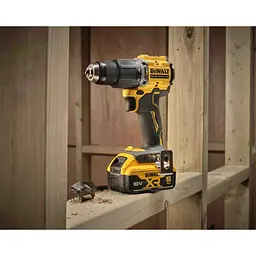 DeWALT Шурупокрут-дриль ударний аккумуляторний XR Li-Ion 18В 90Нм 0-450·0-1650об/хв 0-7650·0-28050уд/хв кейс TSTAK 1.17кг без АКБ та ЗП - мініатюра 3