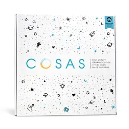 Комплект постільної білизни Cosas Blueberry Полуторний вишня (Ranfors_Cherry_Rose_160) - мініатюра 15
