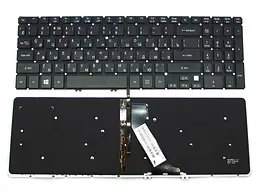 Клавіатура для ACER Aspire M3-581, M3-581G, M3-581T, M3-581TG (UA Black без рамки з підсвічуванням).
