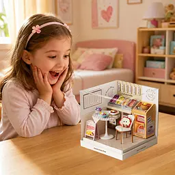 Конструктор-румбокс Mini House серії Інтер'єр Міні Десертне кафе (8032) - мініатюра 5