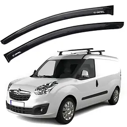 Дефлектори вікон вітровики Opel Combo D 2011 Voron Glass
