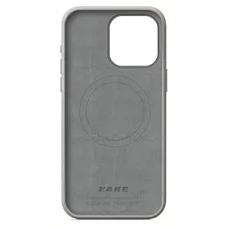 Чохол ArmorStandart FAKE Leather Case для Apple iPhone 15 Pro Max Grey (ARM76307) - мініатюра 2