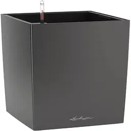 Вазон Lechuza Cube Premium 50/50/50 антрацитовий металiк (16563)