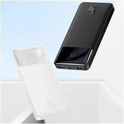 Портативний акумулятор Baseus Bipow Digital Display 10000 mAh 15W (PPDML-I01) чорний - мініатюра 9