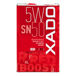 Моторне масло Xado Atomic Oil Red Boost 5W-50 4л(ХА 25293_1)