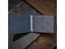 Портмоне з натуральної шкіри Cortina 5085 Синє 12,5x9,5 см TONY PEROTTI acs0032401 - мініатюра 6