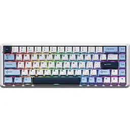 Клавіатура Ajazz AK680 MAX Magnetic Switch White (AK680-M-BWD-AW) [152663]
