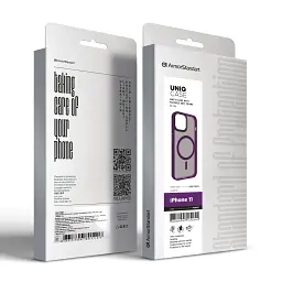 Чохол ArmorStandart Uniq Magsafe для Apple iPhone 11 Purple - мініатюра 6
