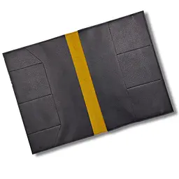 Папка-органайзер для документів A4 чорна на резинці Documents - мініатюра 4