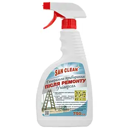 Засіб для прибирання після ремонту San Clean для генерального прибирання після ремонту 750 г (4820003543160)