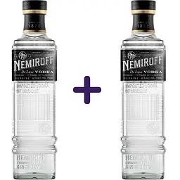Горілка особлива Nemiroff De Luxe 40% 0.75 л х 2 шт.