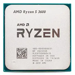 Процесор AMD Ryzen 5 3600 (100-100000031) (Socket AM4, 12T, 4.2 ГГц, Tray) Б/в