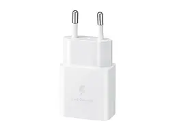 Зарядний пристрій Samsung 15 W PD Power Adapter (with Type-C cable) White (EP-T1510XWE) - мініатюра 1