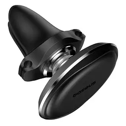 Автотримач Baseus Magnetic Car Mount Phone Holder Cable Clip Air Vent чорний C40141201113-00 C40141201113-00 - мініатюра 4