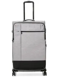Валіза велика L тканинна Airtex 6659 79x48x32см 121л Срібна - мініатюра 2